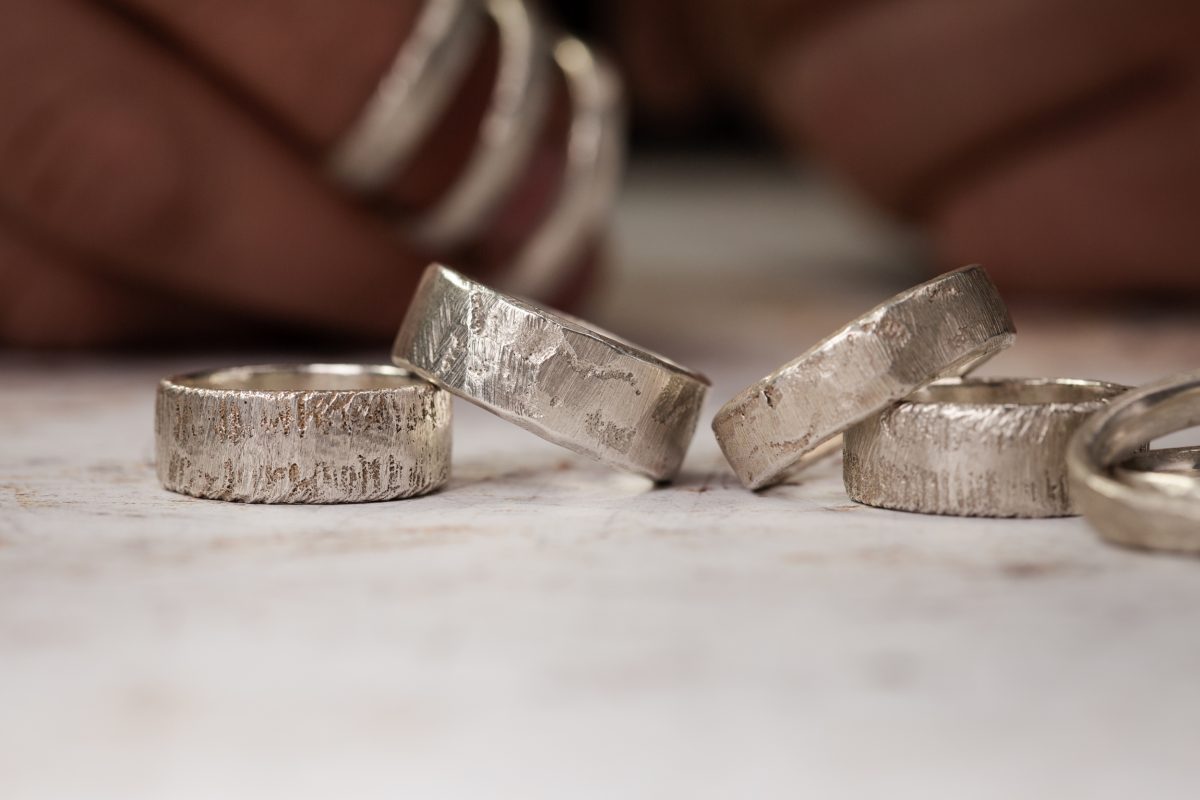 Silver Cast Rings