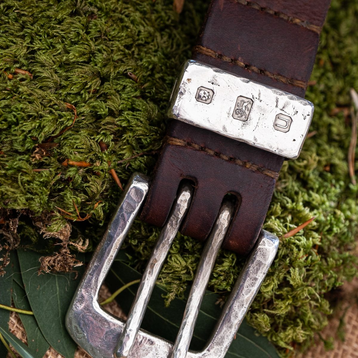 Sterling Silver Belt Buckle Handmade JWF Unique Designs