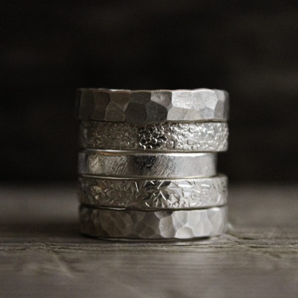 Textured Rings