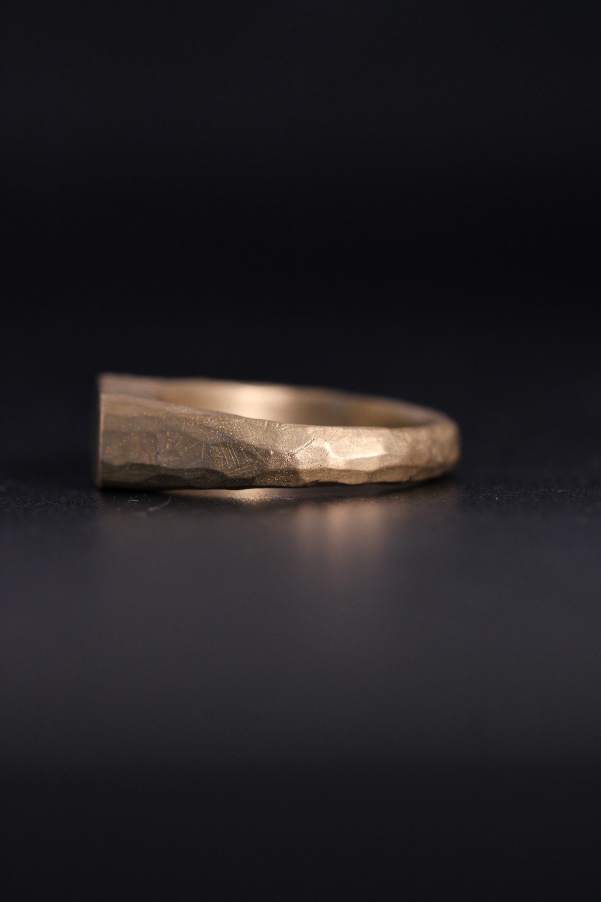 Bronze signet ring, bronze ring, signet ring, cast signet ring, bronze sand cast signet ring, sand cast ring, signet ring, pinky ring