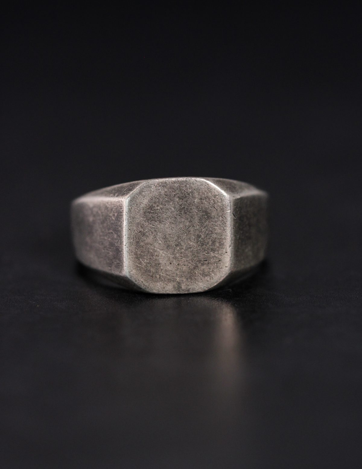 Signet ring, signet rings, silver signet ring, rustic signet ring, cast signet ring, sand cast signet ring, sand cast ring, dark wedding rings, pinky ring, pinky rings, pinky signet ring, wedding rings