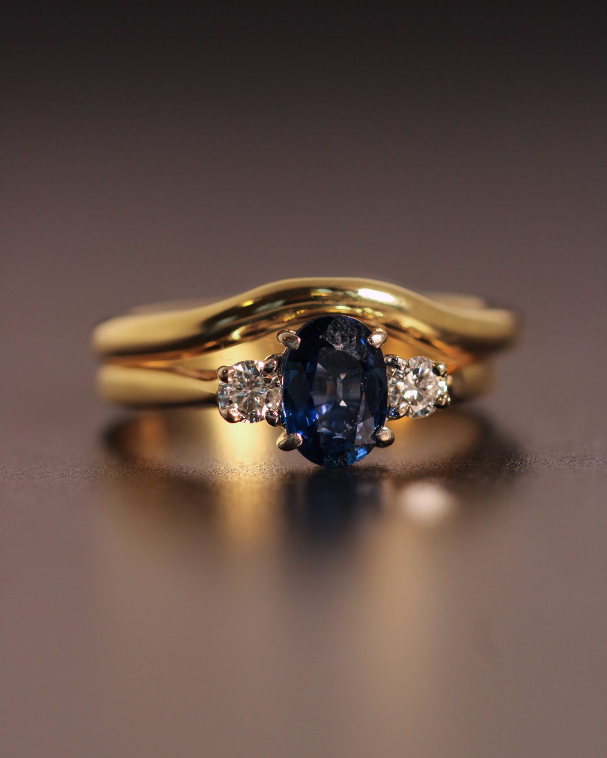 18ct yellow gold ring, gold ring, shaped wedding ring, 18ct gold ring, shaped rings, shaped wedding bands, gold rings, wishbone rings, wedding rings, wedding bands, handmade wedding rings